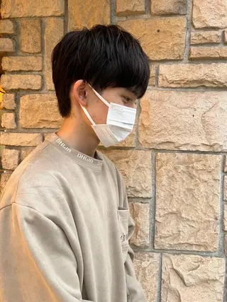 ショート メンズ miku 三ノ輪のヘアスタイル