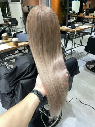 ロング カラー KEISUKE🐶 カラー✨エクステのヘアスタイル