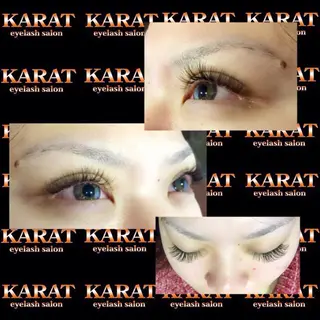 マツエク・マツパ ★KAEDE★伊勢崎 【KARAT】のマツエク・マツパデザイン