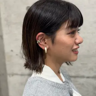 ショート カラー 畔上 尚也のヘアスタイル