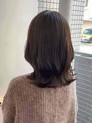 ミディアム カラー Large 都筑雅人のヘアスタイル