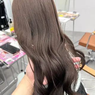 ロング カラー ヘアアレンジ ブリーチなしカラー /新百合ヶ丘/安形翔のヘアスタイル