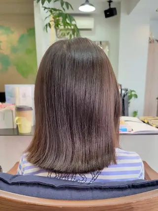 ミディアム 野村 果音(カノン)のヘアスタイル