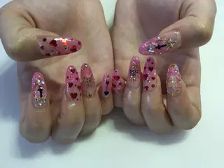 ネイル 💎🐰 saki. m 🐰💎のネイルデザイン