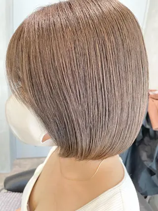ショート ✨透明感カラー✨ ✨小顔カット✨山木のヘアスタイル