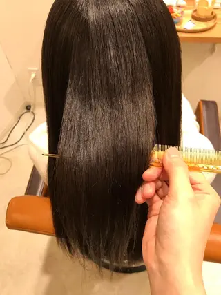 セミロング TELA HAIR 幕張本郷店 千尋のヘアスタイル