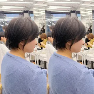 ショート 心斎橋/ショート /ボブ/似合わせのヘアスタイル