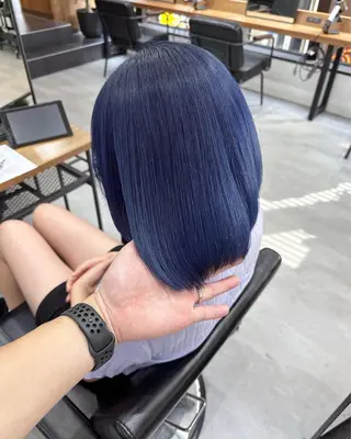 ショート カラー KEISUKE🐶 カラー✨エクステのヘアスタイル