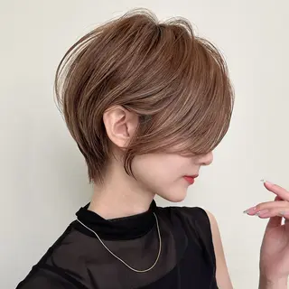ショート カラー ショート特化✨ 津々美のヘアスタイル