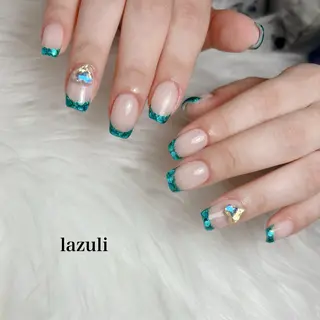 ミディアム Lazuli 💎のネイルデザイン