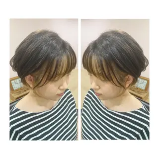 カラー Asuka Mabuchiのヘアスタイル
