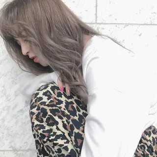 ロング カラー なかの たくみのヘアスタイル