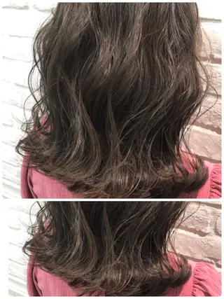 ミディアム 白井 秀太郎のヘアスタイル