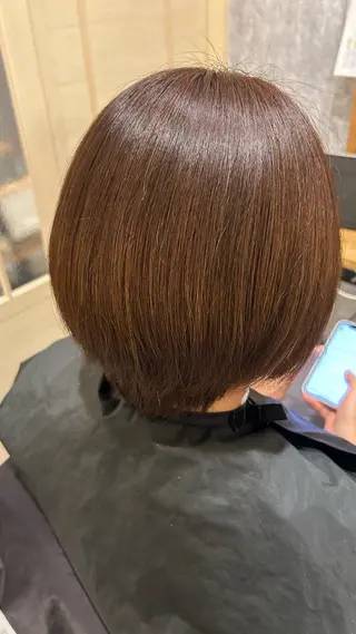 ミディアム 似合わせ 顔周りYUUGAのヘアスタイル