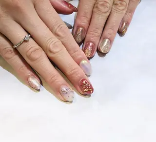 ネイル 舞田 苑香のネイルデザイン