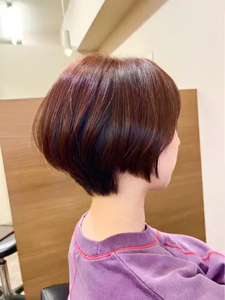 ショート ショートボブカット /堀内波玲のヘアスタイル