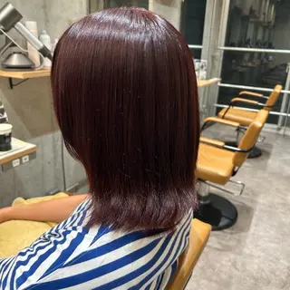 ミディアム カラー パーマ 👒oikawa kaede🍃のヘアスタイル