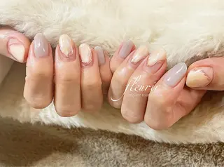ネイル フルリール 【プライベートサロンのネイルデザイン