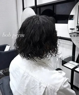 パーマ メンズ 透明感カラー/ メンズパーマ/竜希のヘアスタイル