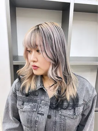 ロング MiRI💜地毛級 エクステ✖似合わせ技のヘアスタイル