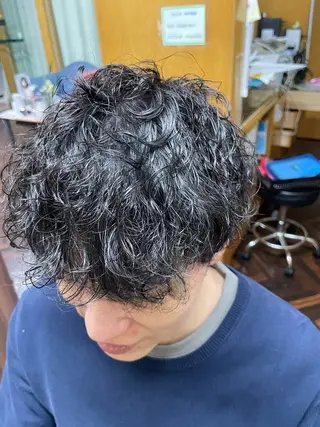 パーマ メンズ katae sayoriのヘアスタイル