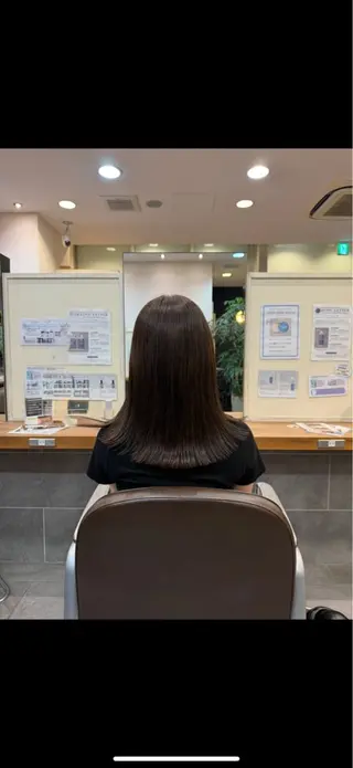 ミディアム 浅香 諒太のヘアスタイル