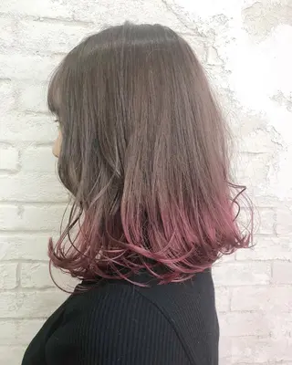 ミディアム カラー ヘアアレンジ 【池袋/スパイキー ショート】ⓝⓘⓜⓤのヘアスタイル