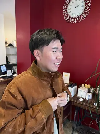 ショート メンズ トイ ハルトのヘアスタイル