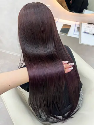 ロング 🫧みひろ🫧カット カラーモデル募集のヘアスタイル