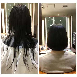 ミディアム なかの たくみのヘアスタイル
