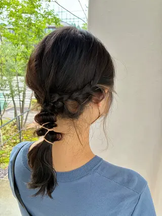 カラー 清水 美香のヘアスタイル