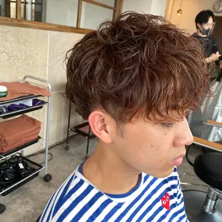 パーマ メンズ 今井 悠菜のヘアスタイル
