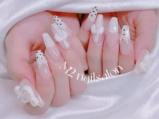 ネイル 長さだし専門店 M2　rikaのネイルデザイン