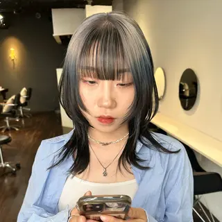 ミディアム BEL所属・メイ ☪️のヘアスタイル