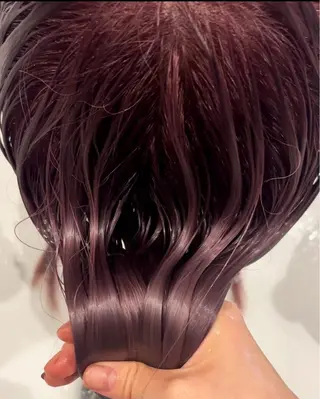 カラー ブリーチなしカラー/ パーマ/おとは🦖♡のヘアスタイル
