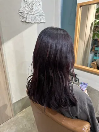 セミロング 大石 楓のヘアスタイル