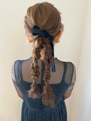 ロング ヘアアレンジ 中島 さなえのヘアスタイル