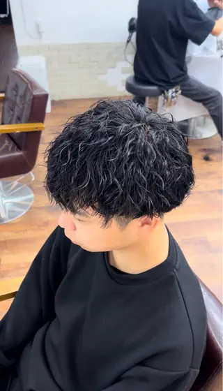 パーマ メンズ Rikito .のヘアスタイル