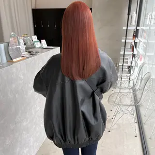 ミディアム カラー はちすか るかのヘアスタイル