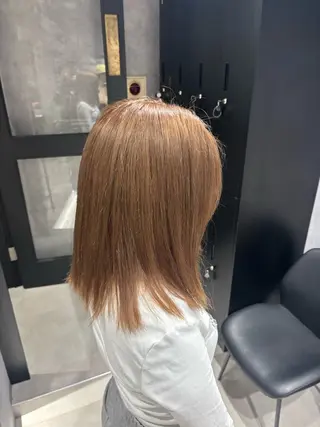 ミディアム カラー 長橋 ももかのヘアスタイル