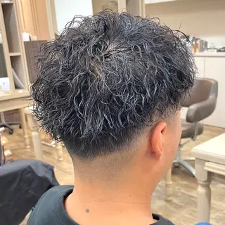 ショート パーマ メンズ メンズパーマ🌀/ 中村郁未のヘアスタイル