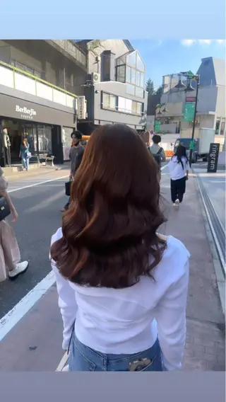 ロング カラー モテ髪提案します💕 髪質改善宗一郎のヘアスタイル