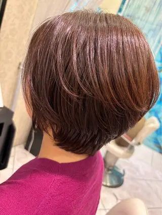 ショート 至福の時間を❤️ かめいまゆのヘアスタイル