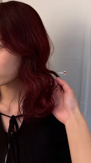 ミディアム カラー naturalカラー / Rukaのヘアスタイル
