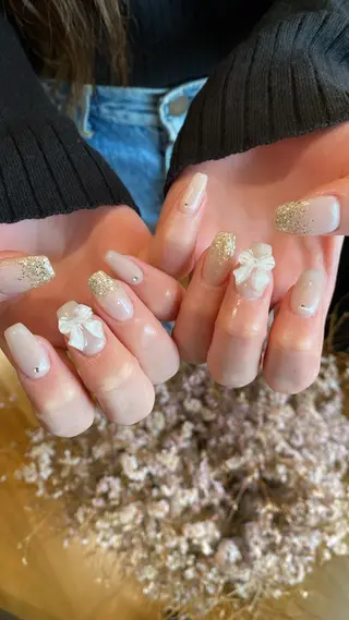 ネイル crystal ⭐︎ colorのネイルデザイン
