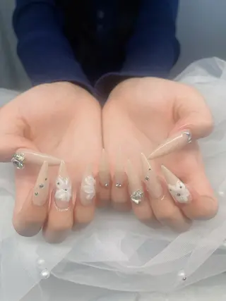 ネイル ハイネイル 自宅サロンのネイルデザイン