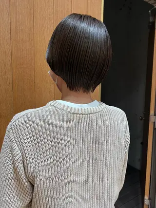 ショート 大人可愛い♡コテ巻き パーマ🌼杉田 萌恵のヘアスタイル