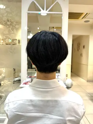 メンズ ツヤ重視 ワンカラー🫧Mioのヘアスタイル