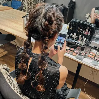 ヘアアレンジ 一瀬 友美の眉毛・アイブロウイメージ