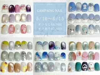 ネイル nail&eye Lily 住道のネイルデザイン